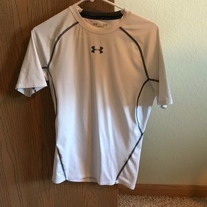 White under armour shirt